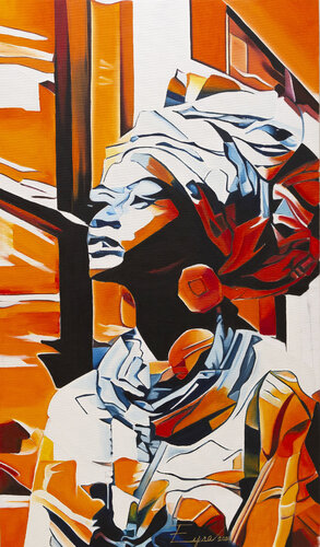 Expectations III par Eyra Adonoo, Peinture en vente sur Singulart