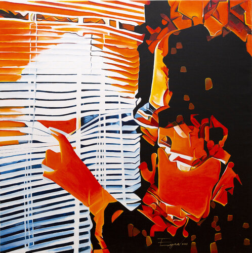 Expectations V par Eyra Adonoo, Peinture en vente sur Singulart