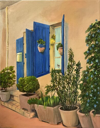 Hidden in Arles van Rubi Javier, Schilderij te koop op Singulart