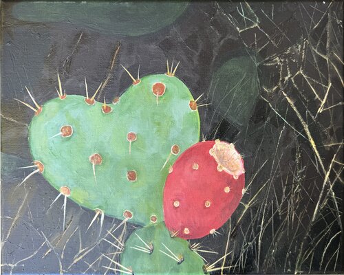 Prickly Heart by Rubi Javier, Painting for Sale on Singulart