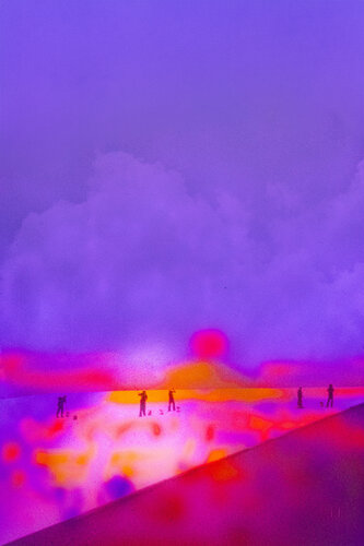 SP STORM - No AI, but looking like AI. par Ákos Burg, Photographie en vente sur Singulart
