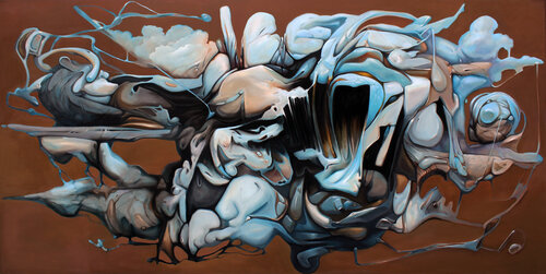 "Third" from the "Insight" series di Denis Chyżawski, Pittura in vendita su Singulart