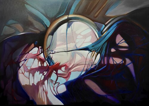 "Thirteenth " from the "Insight" series von Denis Chyżawski, Malerei kaufen auf Singulart