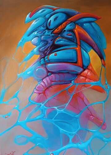 "Twenty-fourth  " from the "Insight" series von Denis Chyżawski, Malerei kaufen auf Singulart