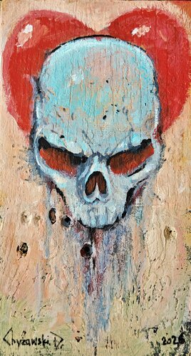 Blue Love by Denis Chyżawski, Painting for Sale on Singulart