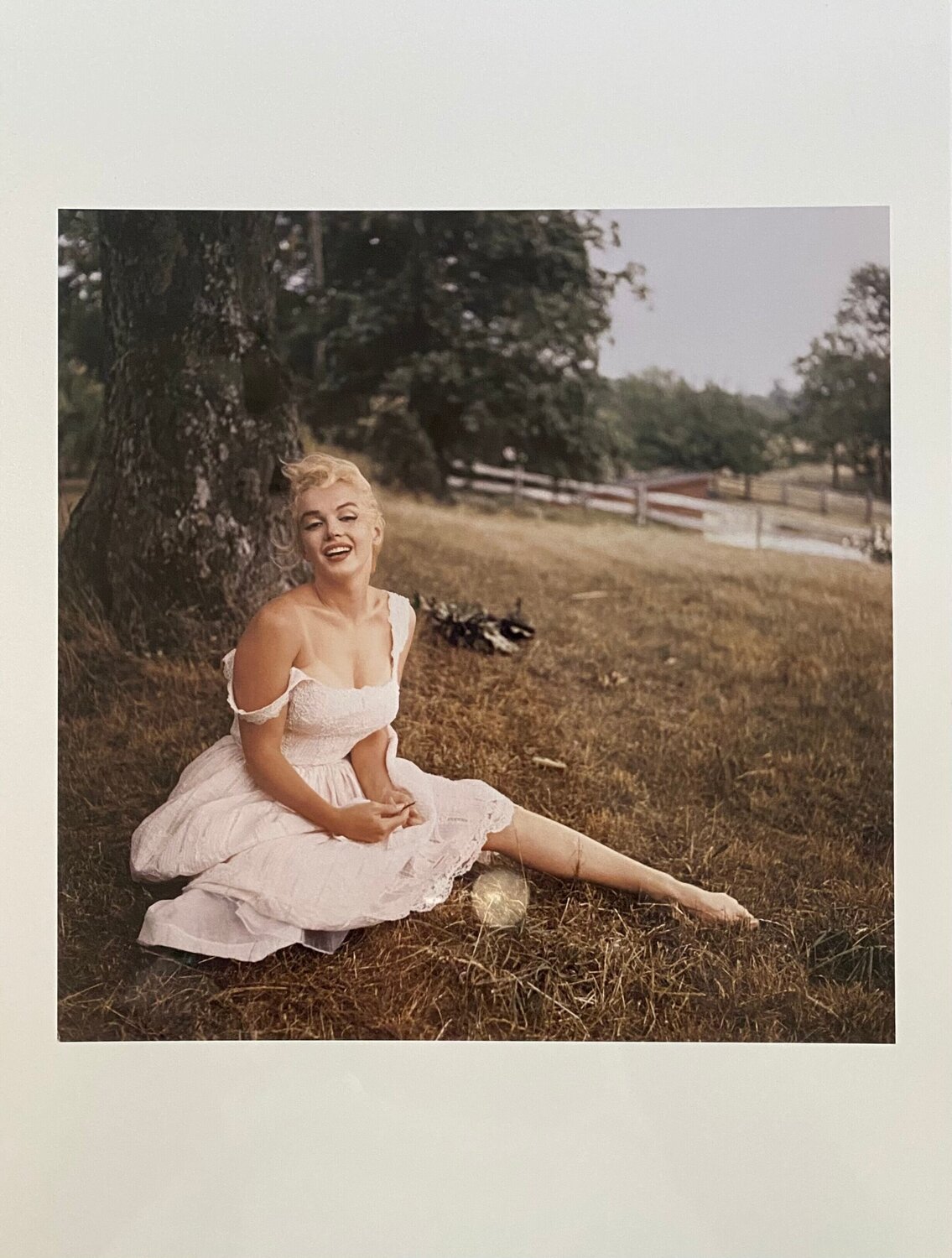 Marilyn, Roxbury, CT, 1957 (2D) Sam Shaw Fotografia in vendita