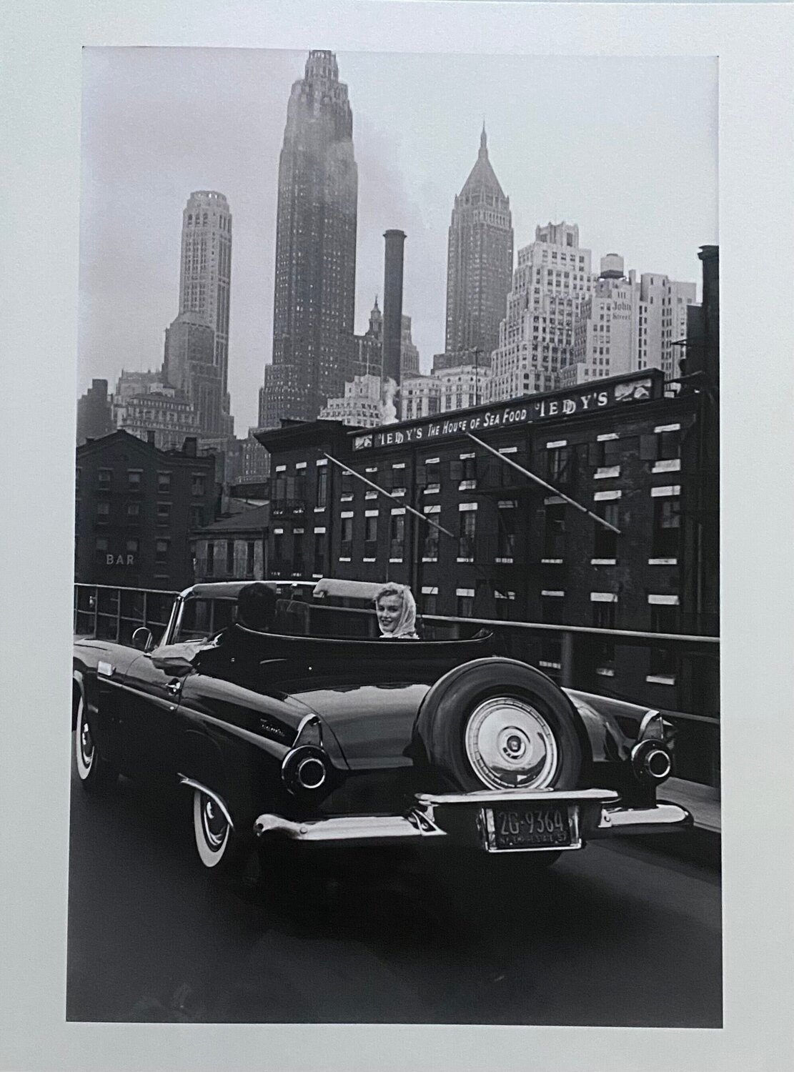 Marilyn and Arthur Miller, NYC, 1957, 4C Sam Shaw Fotografie zu verkaufen