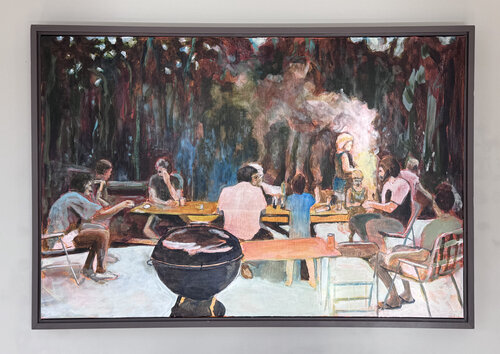 Sparklers at Doyles by Matthew A. Berg, Painting for Sale on Singulart