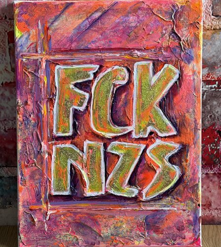 Aber in Bunt par Natacha Jill Colin, Peinture en vente sur Singulart