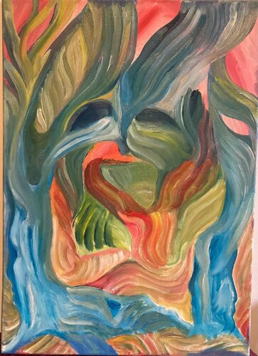 Incontri by Aurelio Guerrini, Painting for Sale on Singulart