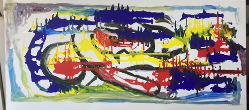 Condanna by Aurelio Guerrini, Painting for Sale on Singulart