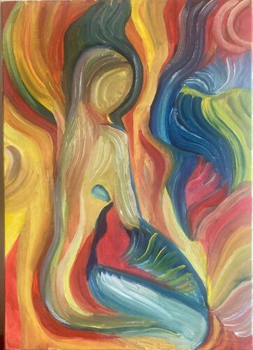 Sensazioni Ancestrali by Aurelio Guerrini, Painting for Sale on Singulart