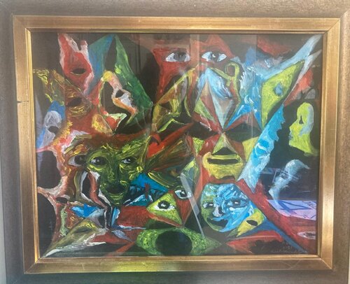 Caos by Aurelio Guerrini, Painting for Sale on Singulart