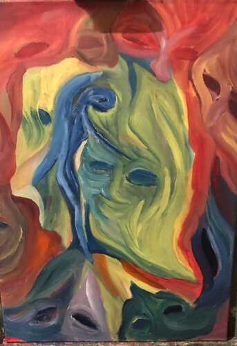 Pensieri par Aurelio Guerrini, Peinture en vente sur Singulart