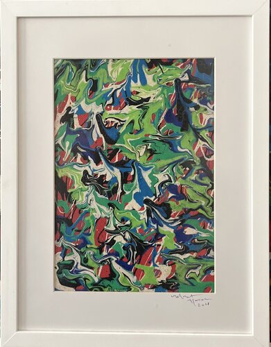 Verbundenheit by Mehmet Akarsel, Painting for Sale on Singulart
