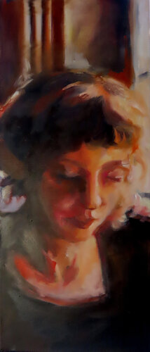 Larissa van Maria Thomaschke, Schilderij te koop op Singulart