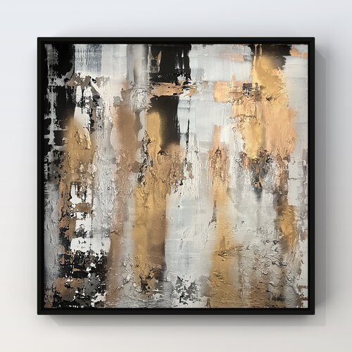 Golden Echoes by Bisi Onisemo, 회화 for Sale on Singulart