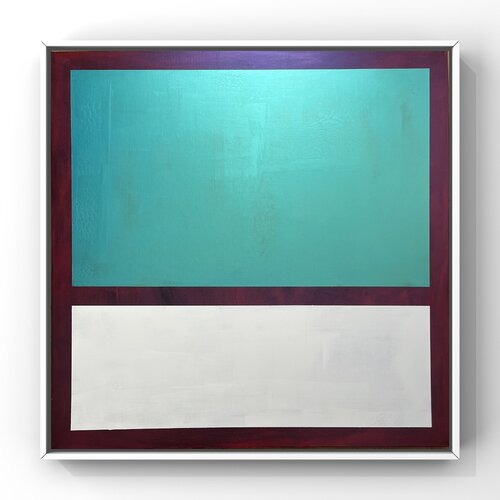 Serenity of Teal di Bisi Onisemo, Pittura in vendita su Singulart