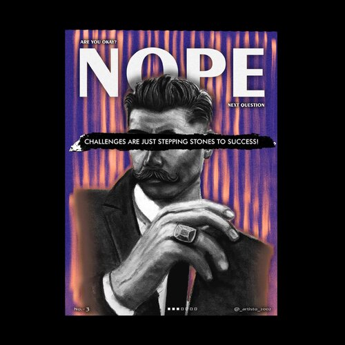 Nope di Raksham Tamrakar, Stampa in vendita su Singulart