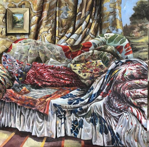 Interior design of a local kind by Thomas Holm, 油畫 for Sale on Singulart