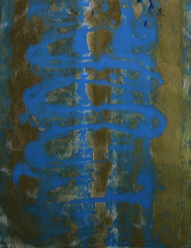 Acrylic Monotype No 4400 by Judith Dupree Beale, Painting for Sale on Singulart