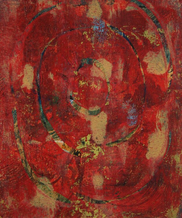 Acrylic Monotype No. 2842 Judith Dupree Beale
