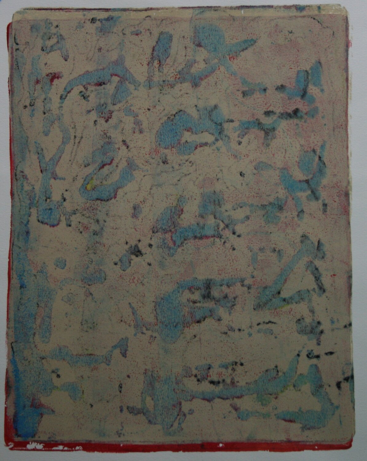 Acrylic Monotype No. 4415 Judith Dupree Beale Origineel schilderij te koop