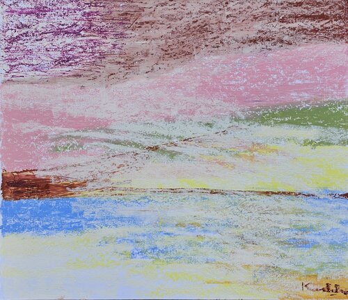The sea von Kushlani Jayasinha, Malerei kaufen auf Singulart