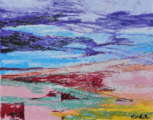 In passing van Kushlani Jayasinha, Schilderij te koop op Singulart