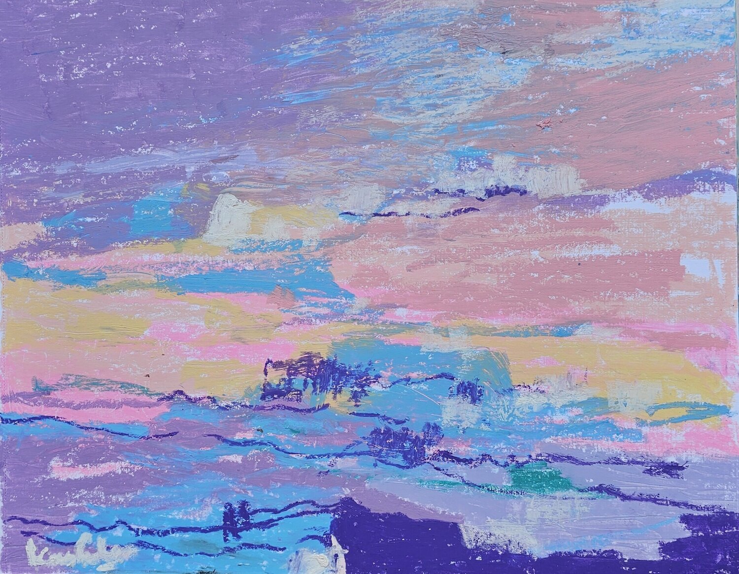 The pink sky Kushlani Jayasinha
