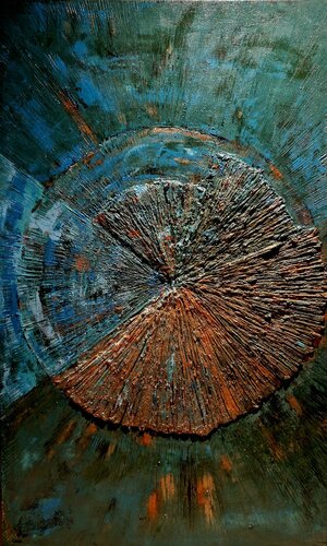 explosion of life by Elisabeth Verwaest, Painting for Sale on Singulart