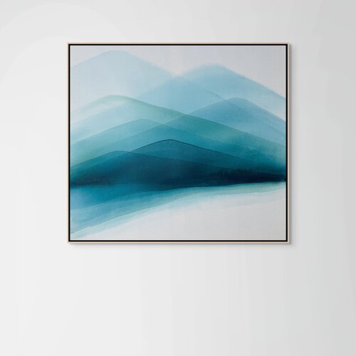 Silent Summits 5 van Johanne Bossmann, Schilderij te koop op Singulart