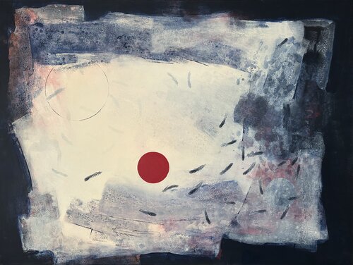 AT THE SHADOW OF THE DARKNESS by Aysenur Saral, 회화 for Sale on Singulart