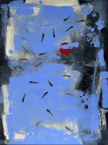 THE EXISTENCE OF THE BLUE SKY by Aysenur Saral, 회화 for Sale on Singulart