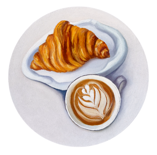 Aroma at 9 o'clock di Ira Payweather, Pittura in vendita su Singulart