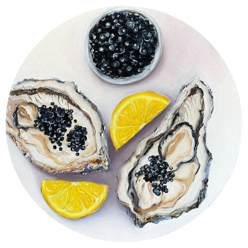 Lemon Oysters de Ira Payweather, Pintura a la venta en Singulart