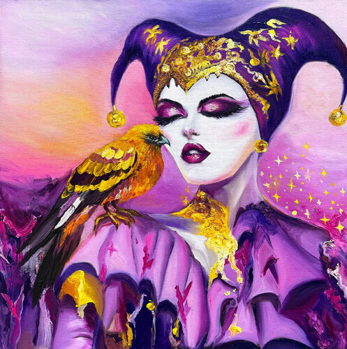 Keeper of the Gold-Bird de Ira Payweather, Pintura a la venta en Singulart