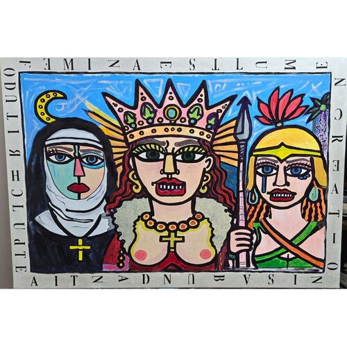 The Queen van Dr. Simona Blechschmidt, Schilderij te koop op Singulart