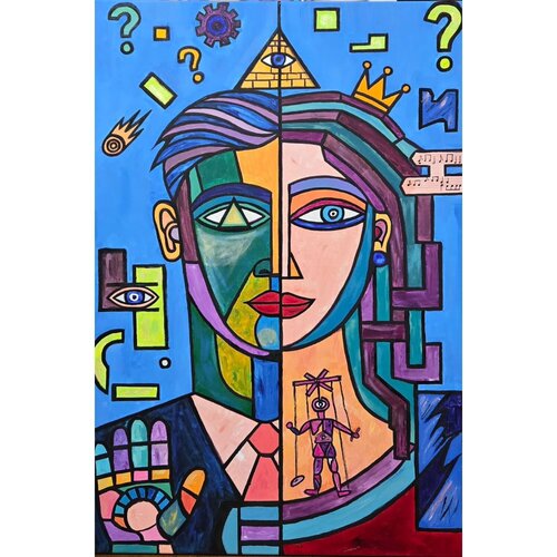 The Mind van Dr. Simona Blechschmidt, Schilderij te koop op Singulart
