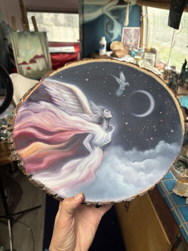 Angels in Flight di Erica Robin, Pittura in vendita su Singulart