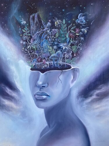 Higher Consciousness van Erica Robin, Schilderij te koop op Singulart