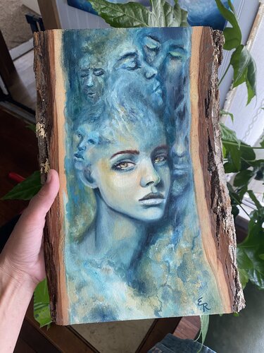 Echoes of the Mind di Erica Robin, Pittura in vendita su Singulart