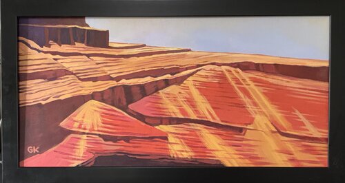 Canyon Colors de George Katich, Pintura a la venta en Singulart