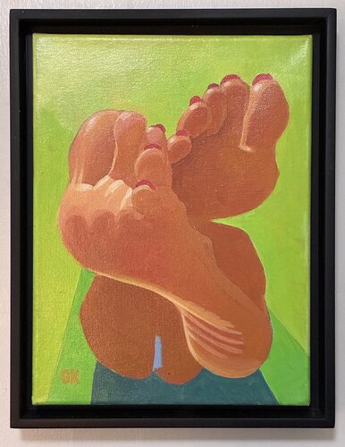 Lifting Up Your Soles de George Katich, Pintura a la venta en Singulart