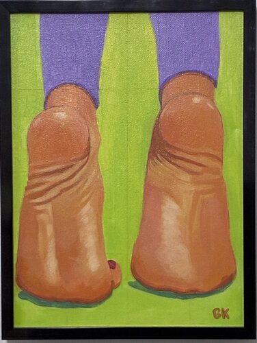Stretching Soles von George Katich, Malerei kaufen auf Singulart