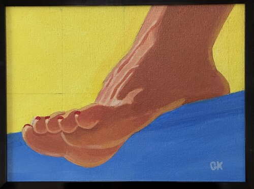 The Female Foot von George Katich, Malerei kaufen auf Singulart