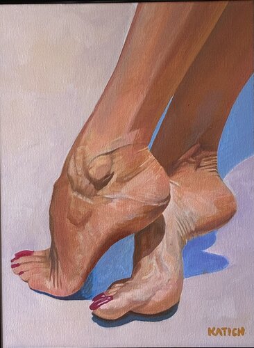 Still Life With Legs von George Katich, Malerei kaufen auf Singulart