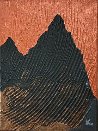 Everest at Night de George Katich, Pintura a la venta en Singulart