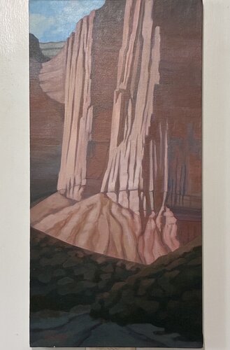 Deep in the Canyon van George Katich, Schilderij te koop op Singulart