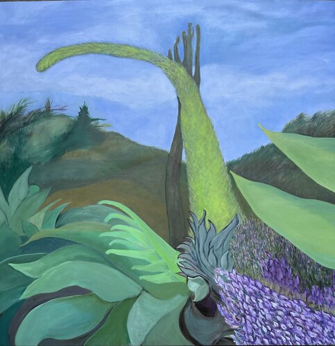 The Guerilla Garden Comes Alive von Carrie Kahn, Malerei kaufen auf Singulart